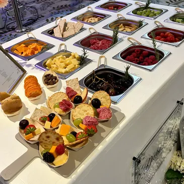 Build-your-own charcuterie setup